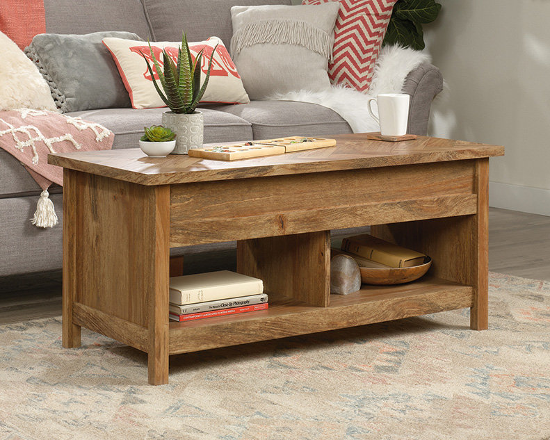 Table basse Domen, Brun