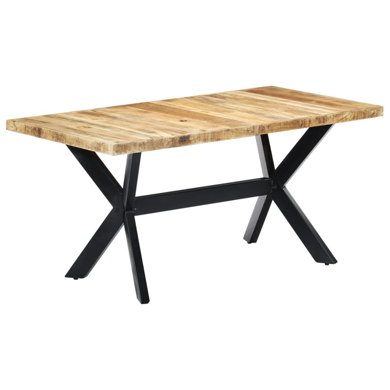 Table de salle à manger, Light Brown, H 29,5 po x L 62,99 po x l 31,5 po