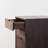 Simple Black Walnut Entrance Cabinet Solid Wood Accent Chest