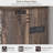 48" Farmhouse Makeup Vanity Desk With Hd Mirror And Lights, Vanity Table With 8 Drawers，with Glass Top And Power For Bedroom-1805907740