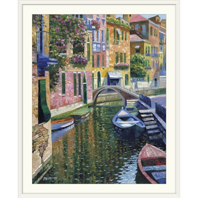 Howard Behrens " Romantic Canal " by Howard Behrens