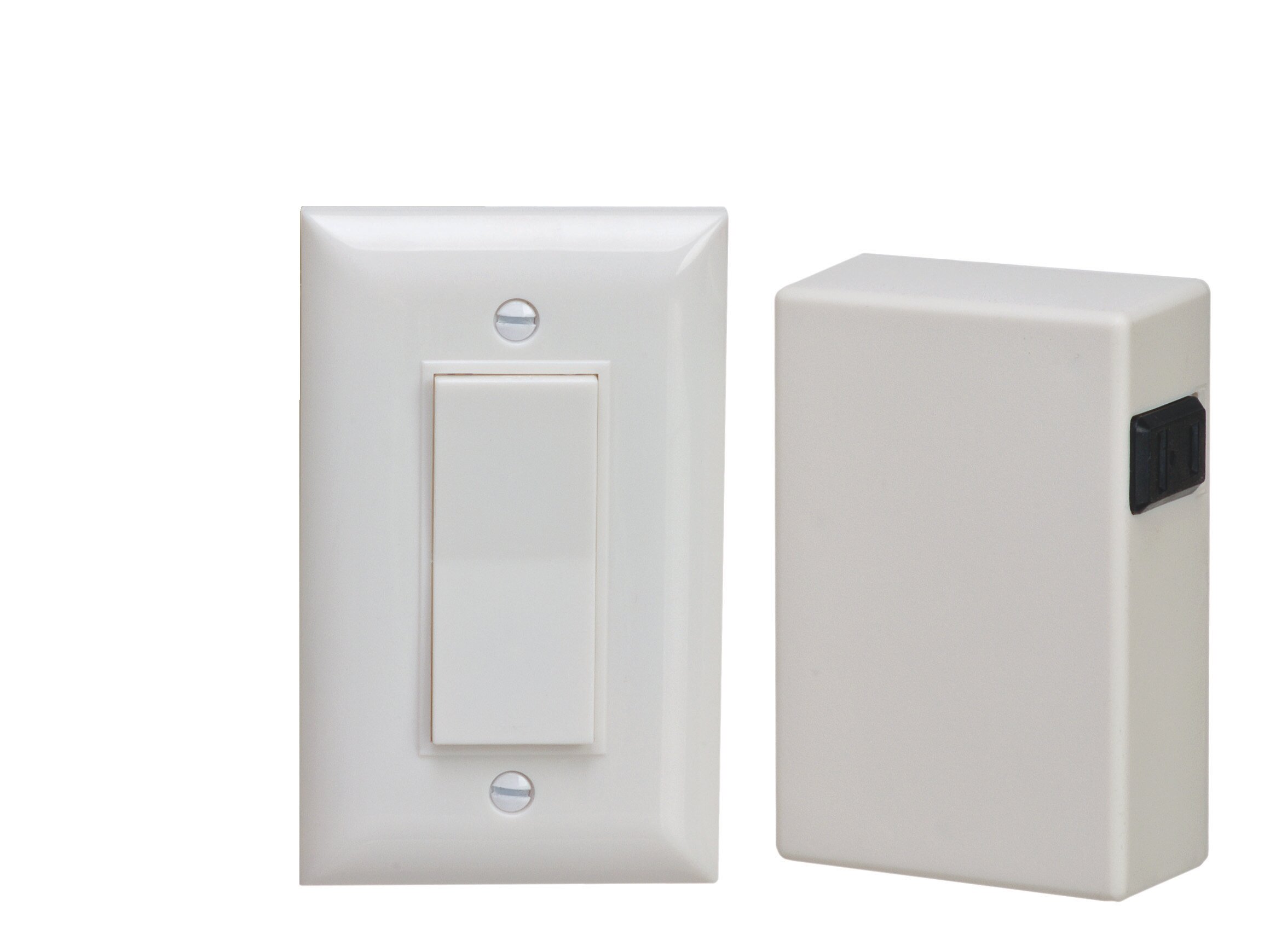 GE mySelectSmart Wireless Remote Control Light Switch 1 Outlet White
