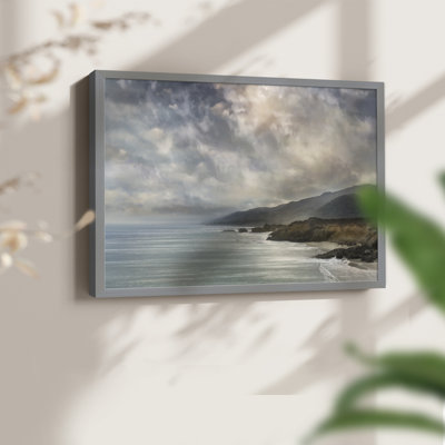 Calming Sea -Framed Print - Restickable