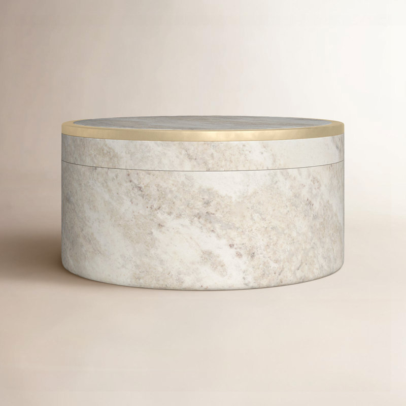 Stoneware Jar, 2" H x 4" W x 4" D