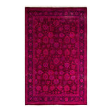 Overyed One-of-a-Kind Rectangle 6'1" X 9'4" Hand Knotted Area Rug