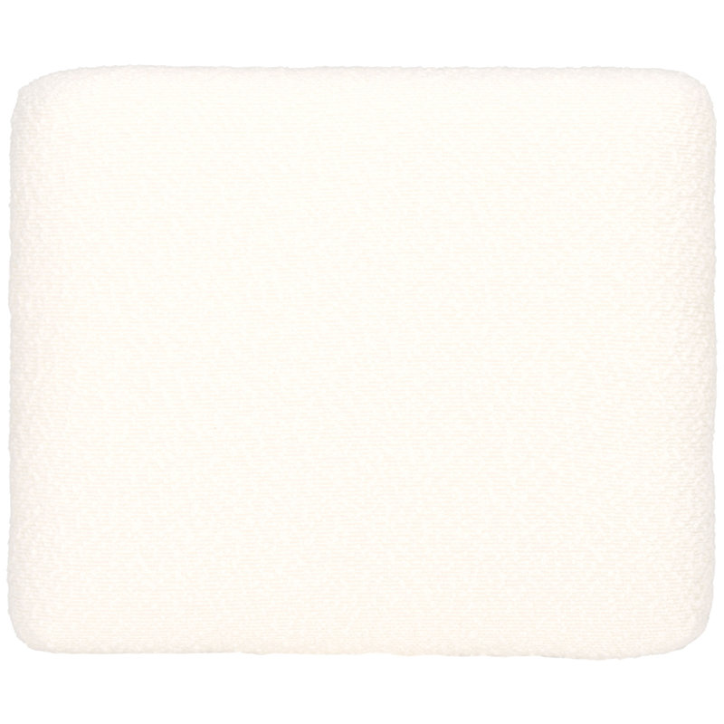 Jaysion Upholstered Ottoman, Ivory