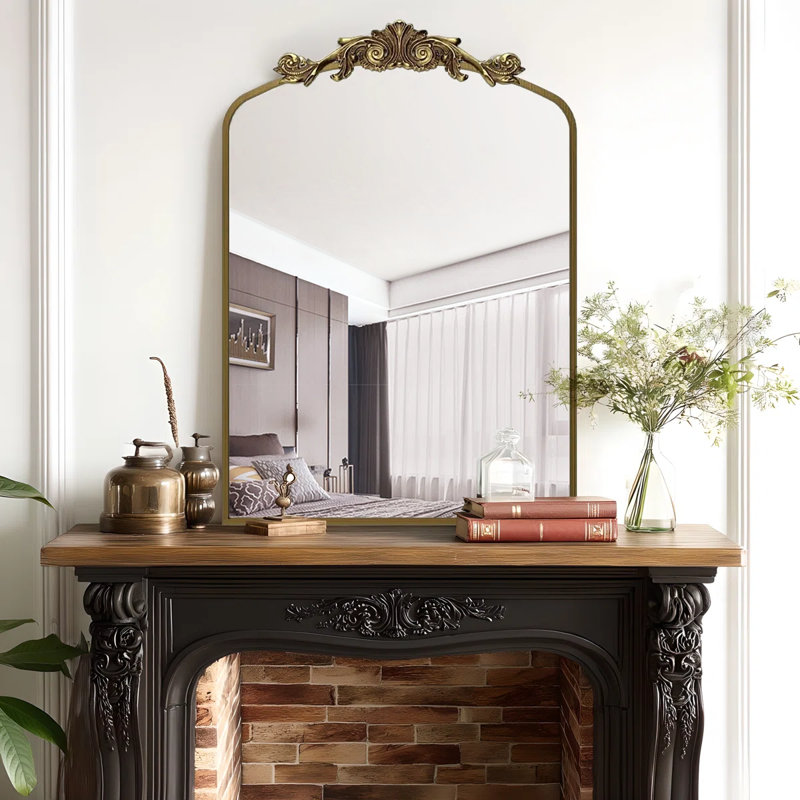 Miroir d'appoint Lunara, Doré, 32 po x 20 po 