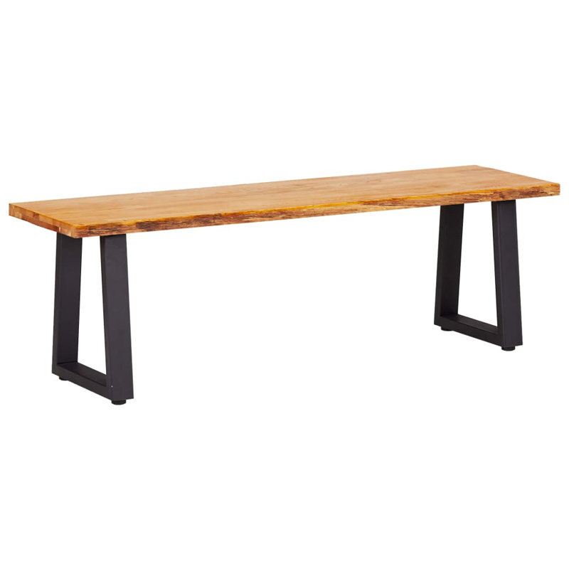 Aronson Solid Wood Bench, H45 x W140 x D40cm