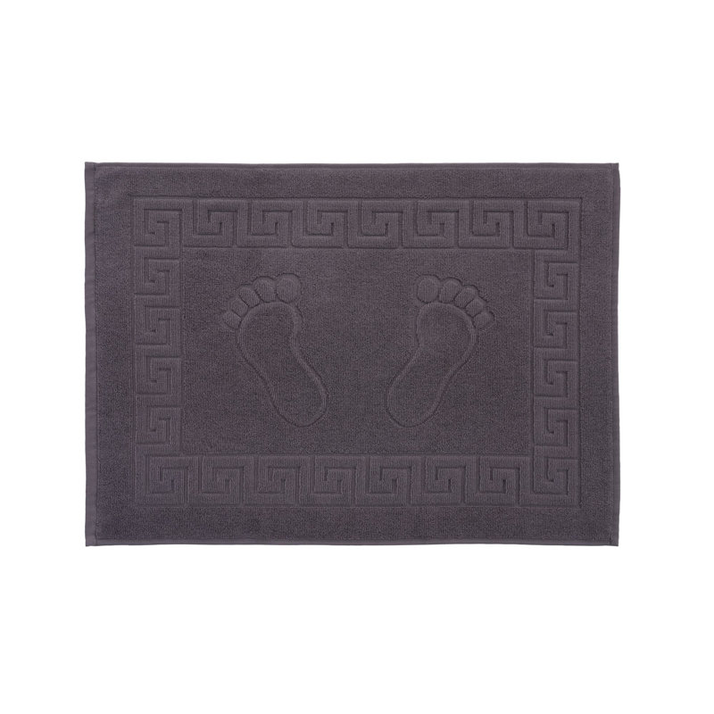 Ensemble de tapis de bain luxueux (2 pièces), gris foncé, 19,7 po x 27,6 po | 100% coton, 20,5 oz / pied carré | Lavable à la machine à 104 ° F | Ultra-doux, absorbant et à séchage rapide | Parfait pour le confort et le style de la salle de bain