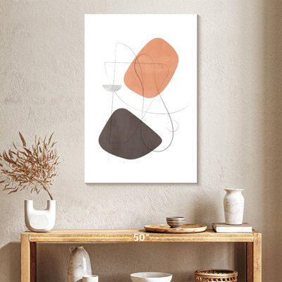 Avery Abstract Composition With Lines XV