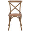 Chaise d'appoint à dossier en croix Ladores-1950298604