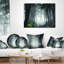 Coussin Dense Rain Forest At Sunrise