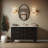 French minimalist retro bathroom cabinet