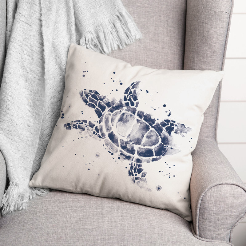 Throw Pillow, Navy