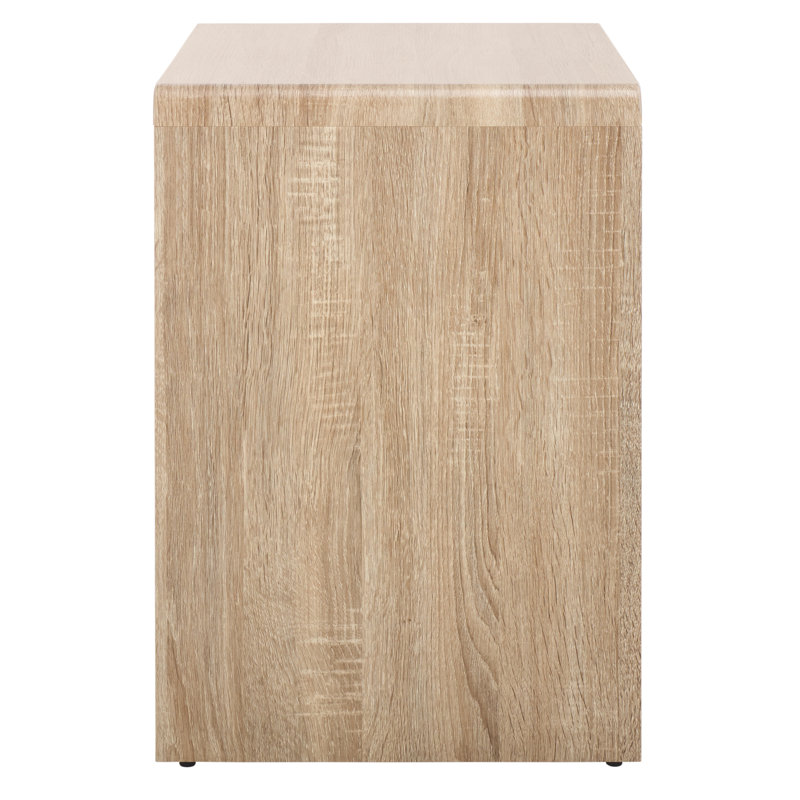 Arsenio 1 Drawer Nightstand, Light Cream