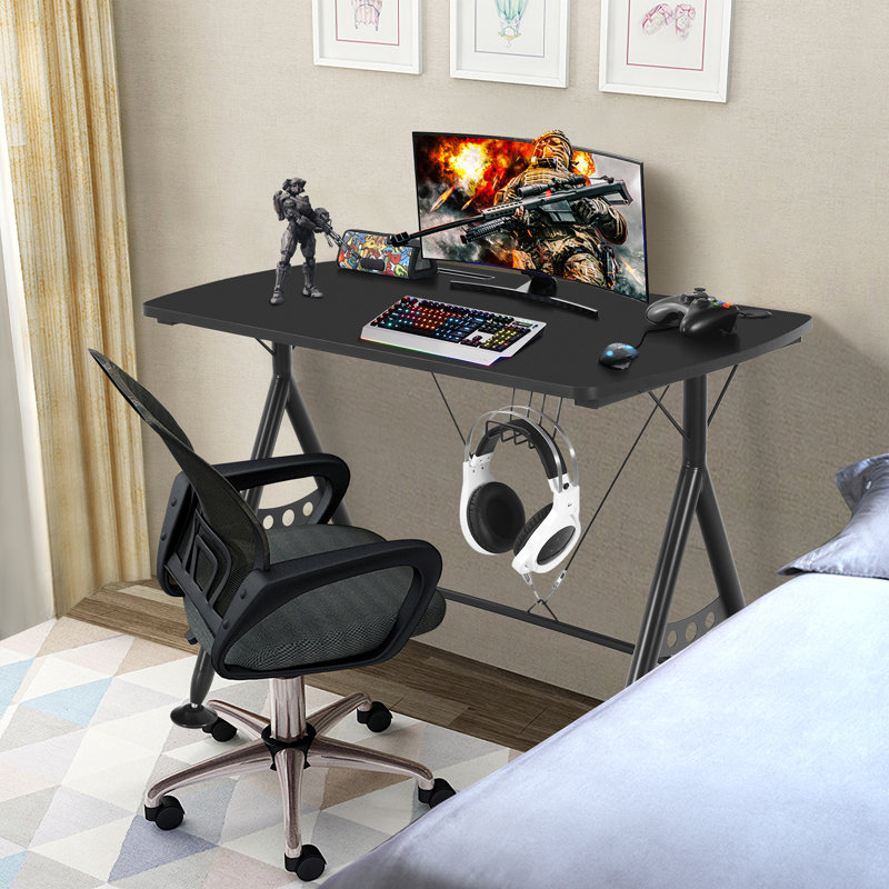 Adjustable Height Steel Computer Desk
