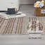 Tapis de couloir lavable Tapis décoratif moderne à motif abstrait antidérapant à poils longs sans rayures-57897250