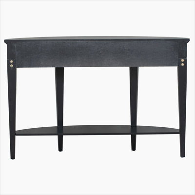 Stylish Console Table With Multiple Drawers And Shelf For Enhanced Storage And Decorative Display In Any Home Setting