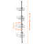 Stainless Steel Shower Shelf-1283296838