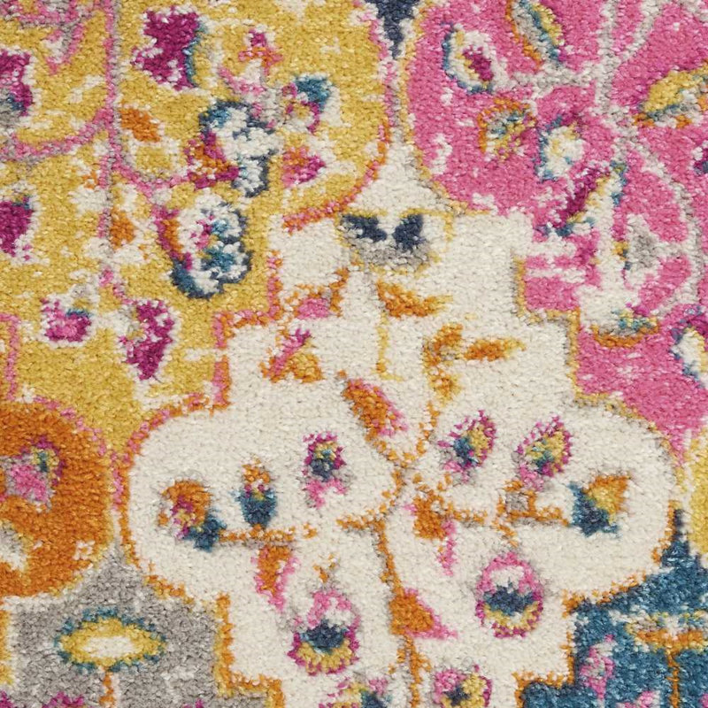 Ikat Area Rug, Rectangle 114 x 175cm