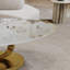 Table basse moderne en faux marbre