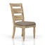Ensemble de 2 chaises d'appoint en bois-1855152434