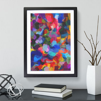 Dynamic Change Abstract - Single Picture Frame Painting