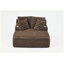 Méridienne surdimensionnée avec coussins, canapé-lit moelleux confortable, lit simple, sans assemblage-133671296