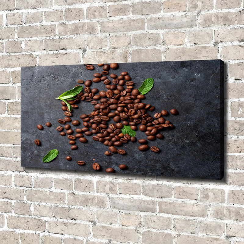 Coffee Beans - Wrapped Canvas Print