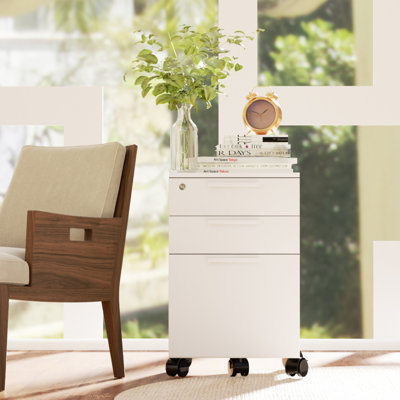 Jemira 3-Drawer Mobile Vertical Filling Cabinet