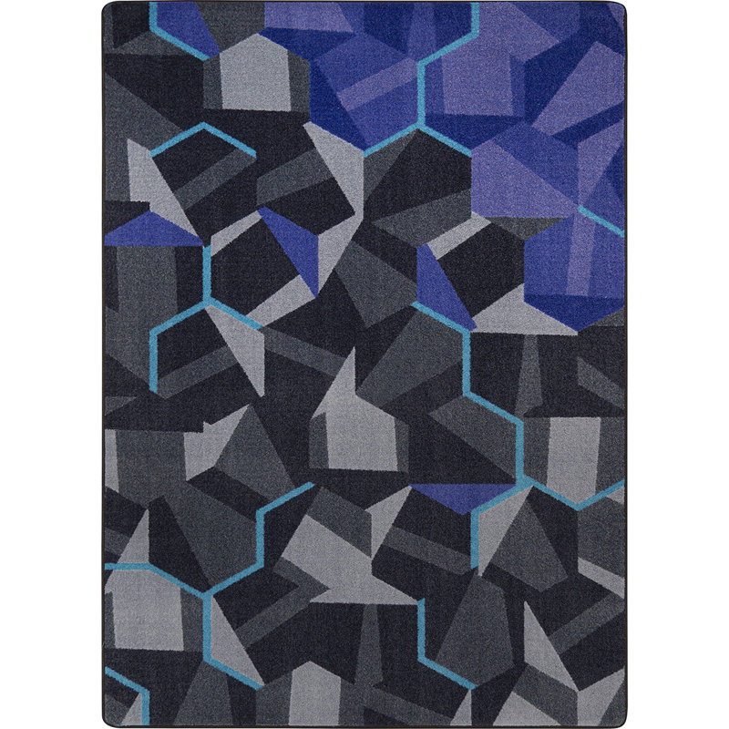 Kid Essentials Stealth Area Rug, Rectangle 3'10" x 5'4"