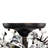 Isabel 5-light 21" Crystal Glass Flowers Blooms Flush Mount-1657414582