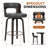 Swivel Faux Leather Counter & Bar Stools-111744768