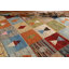 Tapis géométrique marocain noué à la main 10 x 13