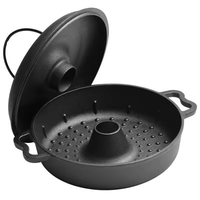 Breeins Cast Iron Stock Pot
