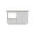 Waunda Solid and Manufactured Wood Kitchen Island with Drop-Leaf and Storage Cabinet