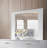 Lorimar White Finish Mirror