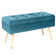 Obetz Velvet Upholstered Storage Bench
