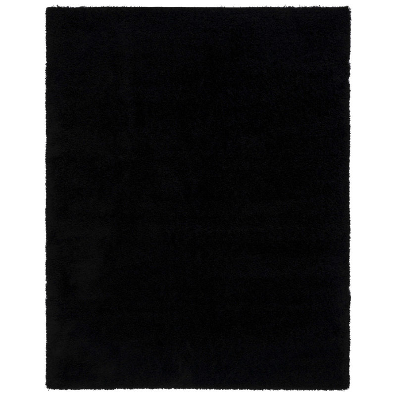 Tapis noir Demi-Leigh, Rectangle 4 pi x 6 pi