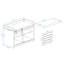 Banc de rangement pour chaussures Modern