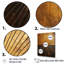 «Bronze Brilliance Symetry IV - Abstract Shapes», reproduction sur toile encadrée-95870269-95870270