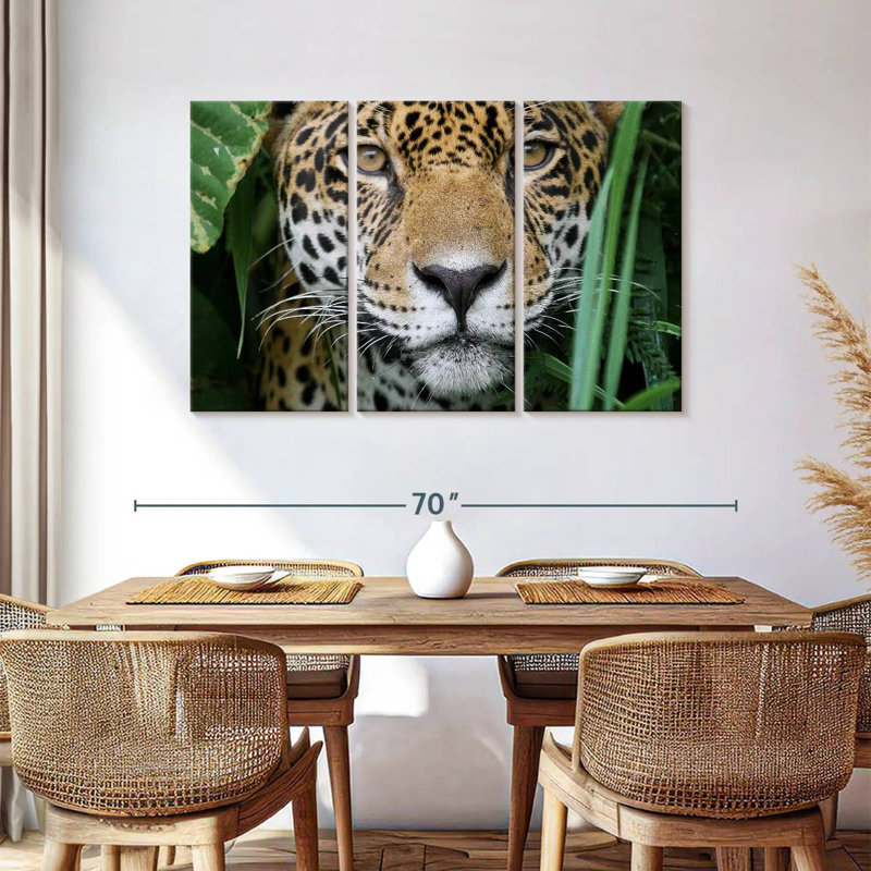 Amazon Jungle Jaguar, 36" H x 57" W
