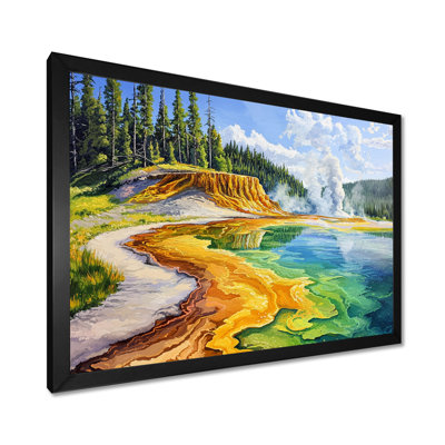 Impression d'art mural Yellowstone Majesty Lake II - Wyoming