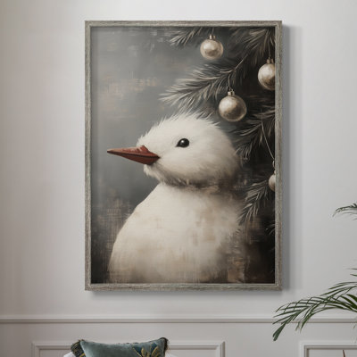 Christmas Holiday Art -Series 2-CDII Framed Print - Solid Wood