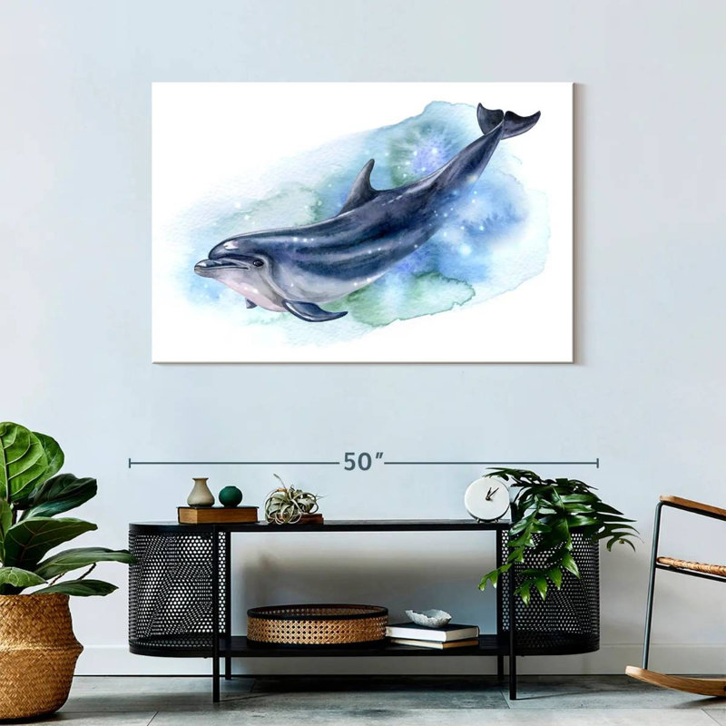 Brampt Aquatic Dolphin, 30" H x 45" W