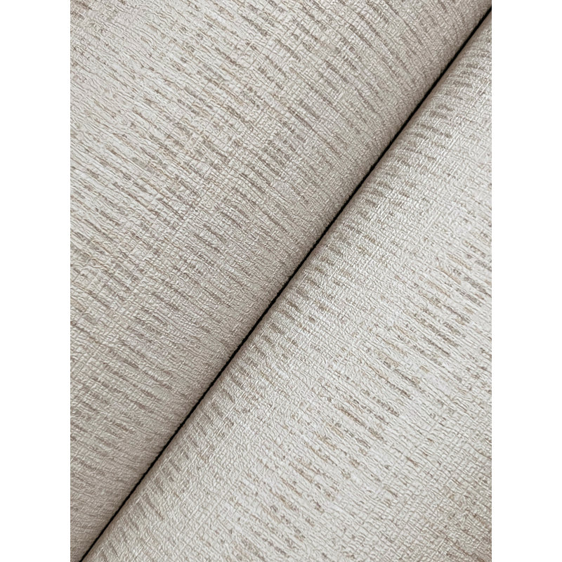 Papier peint rayé gris clair Line In The Sand, Gris clair