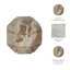  Grande sphère en marbre beige Pompano-107086699