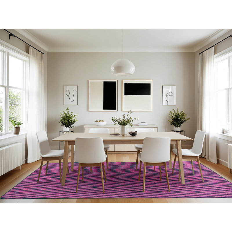 Washable Indoor Rug, Rectangle 7' x 10'