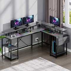 Double & Two Person Desks You'll Love - Wayfair Canada