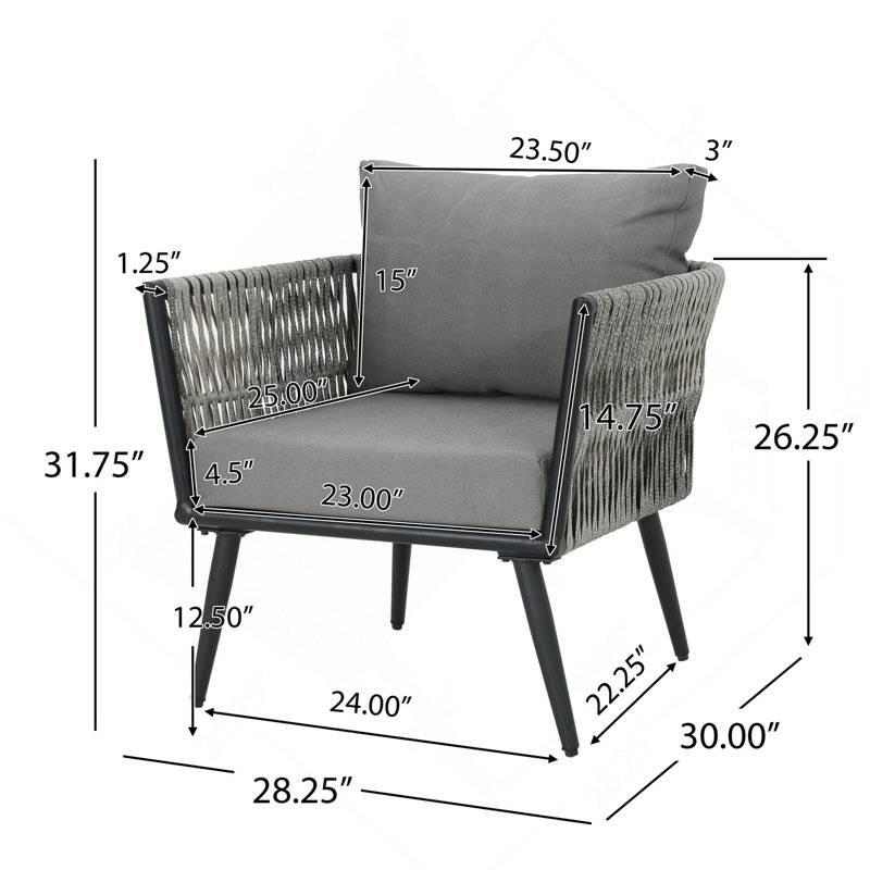OCEANUS CHAT SET - CHAIR